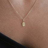 Yellow Gold Letter F