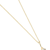 Picture of Luna Rae Solid 9k Gold Air Element Necklace