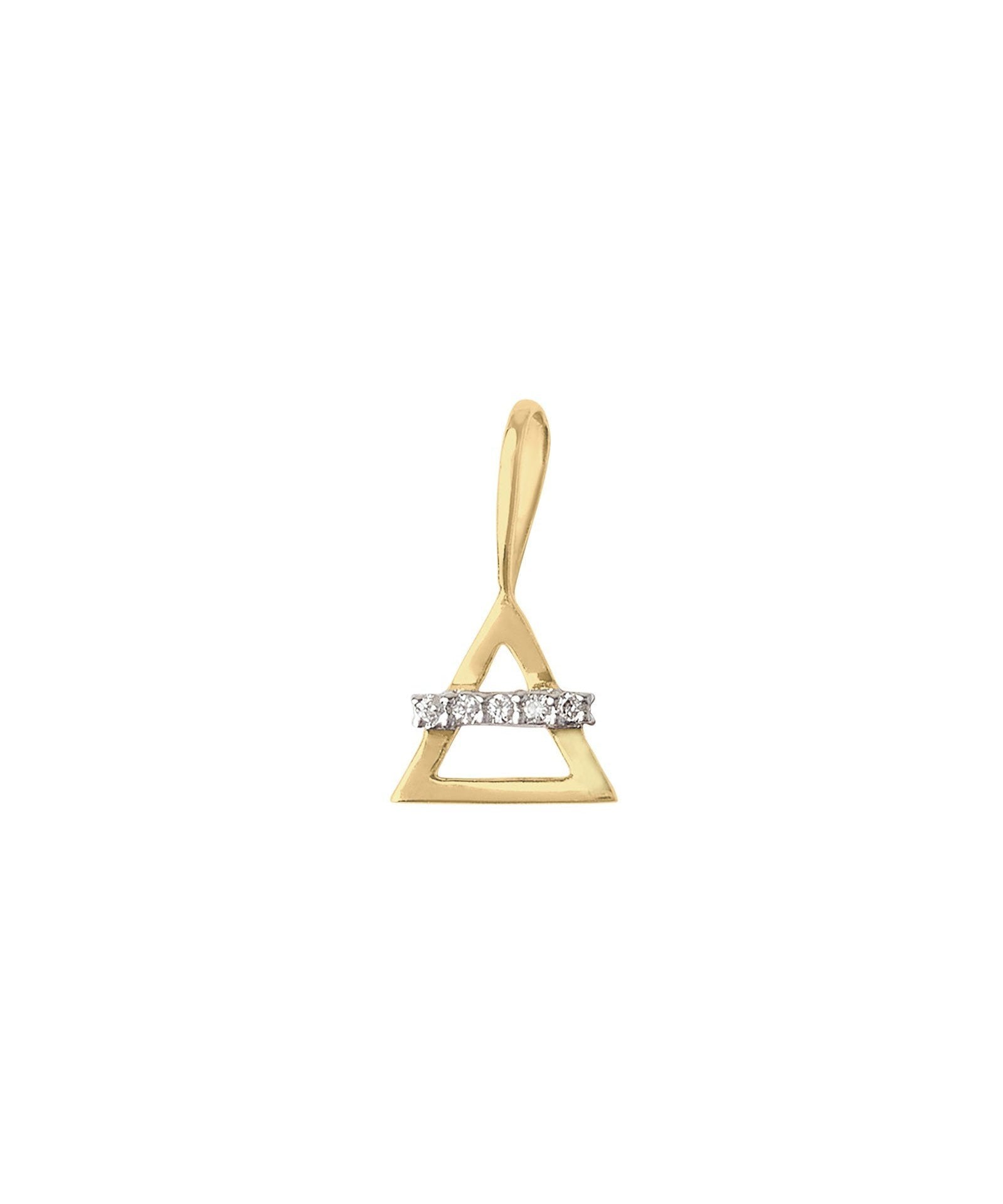 Picture of Luna Rae Solid 9k Gold Air Element Necklace