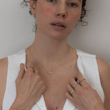 Yellow Gold Alina Diamond Necklace