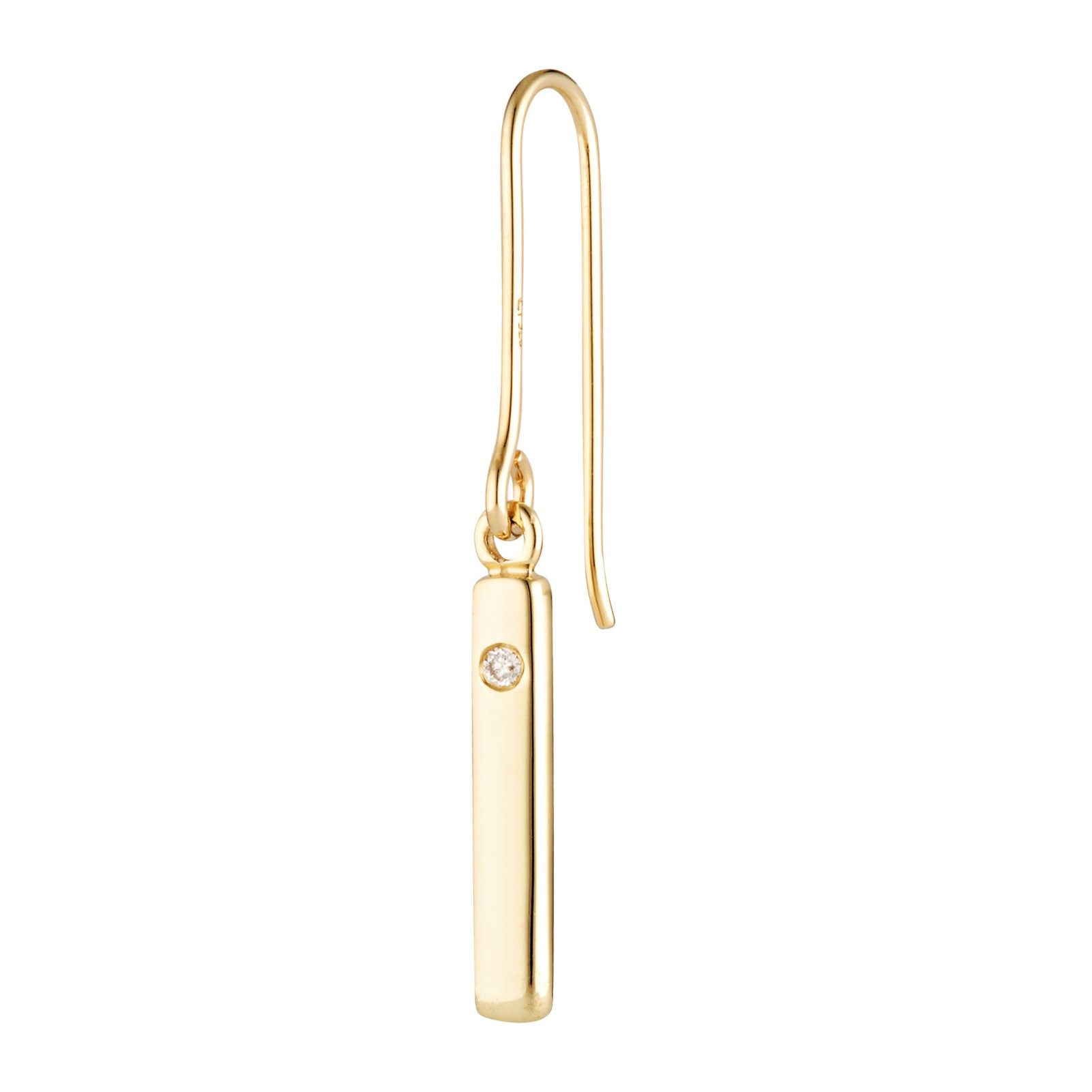 Picture of Luna Rae Solid 9k Gold Amore Earrings