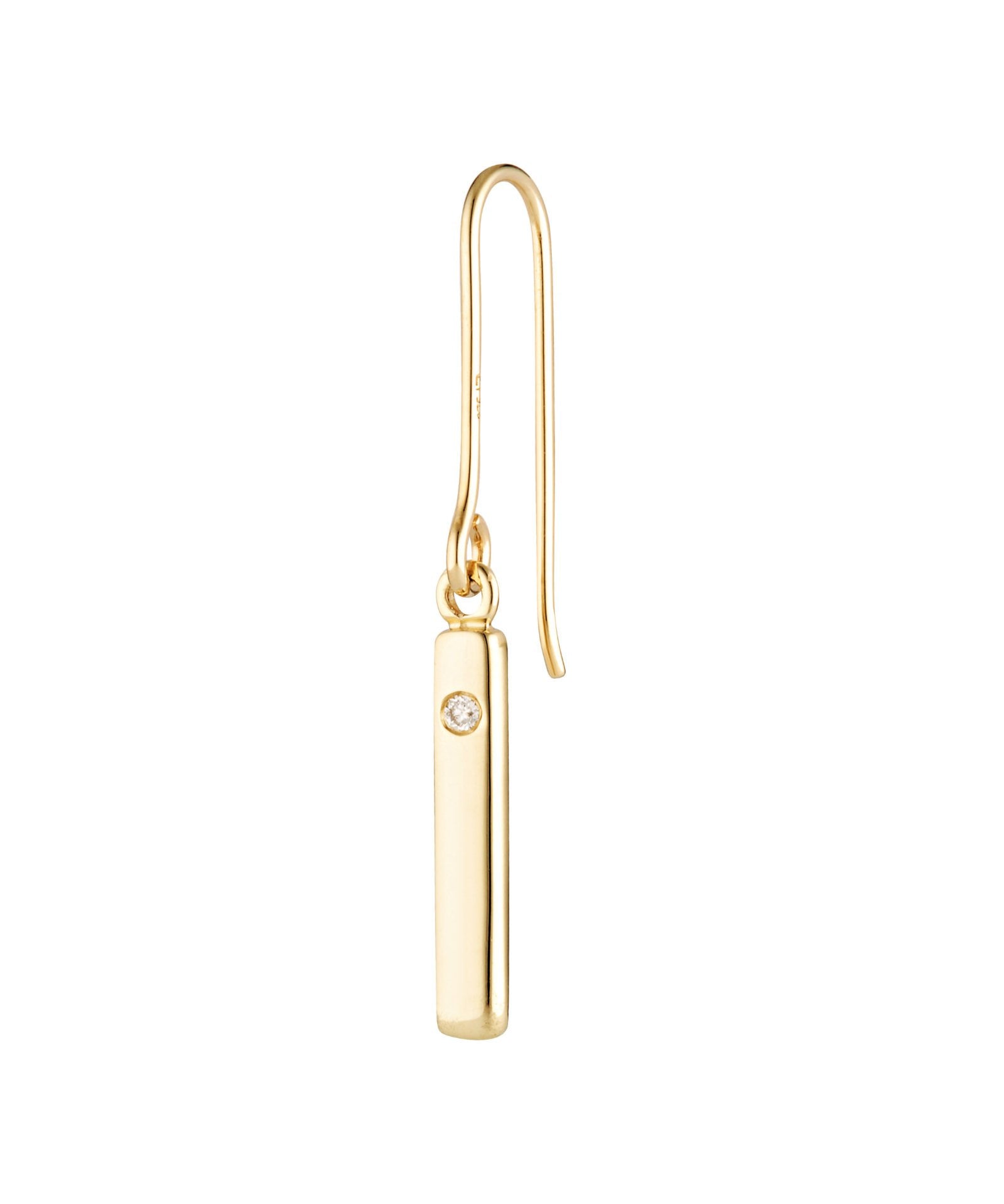 Picture of Luna Rae Solid 9k Gold Amore Earrings