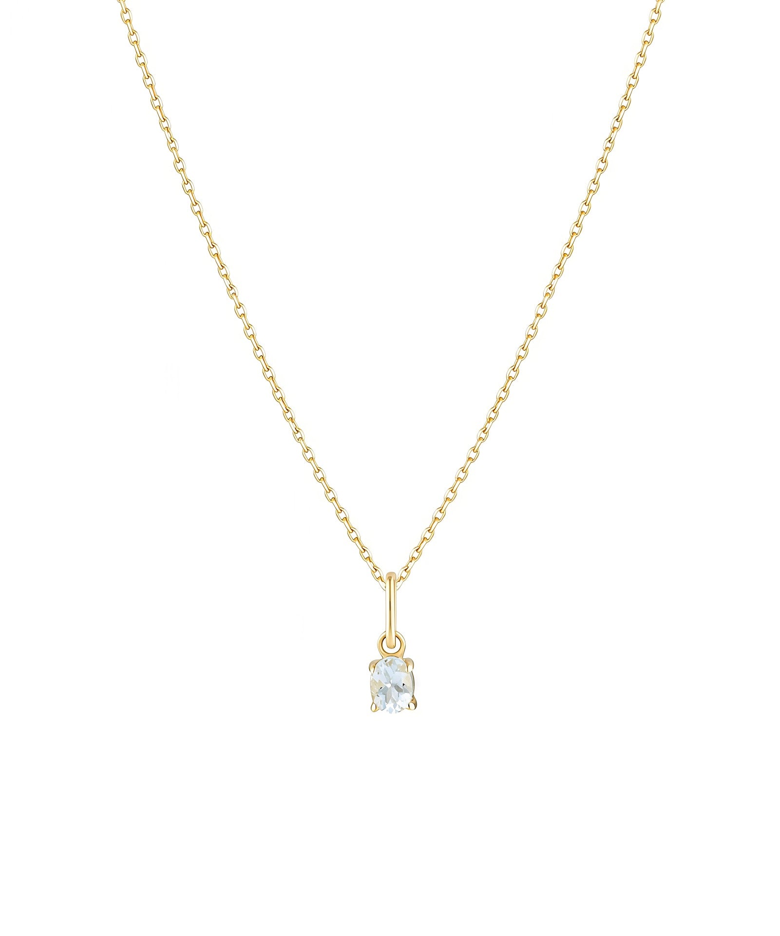 Picture of Luna Rae Aquamarine Necklace