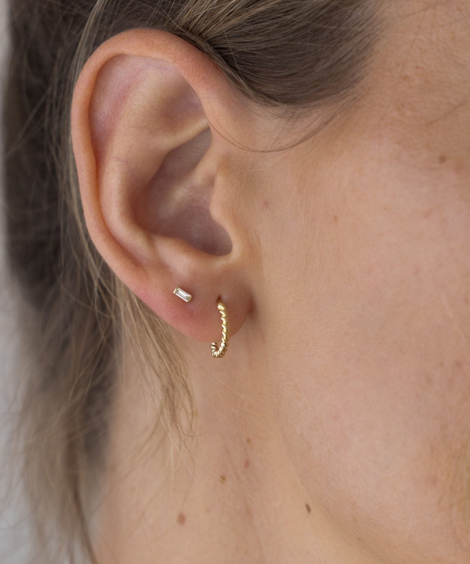 Picture of Luna Rae Solid 9k Gold Celeste Studs