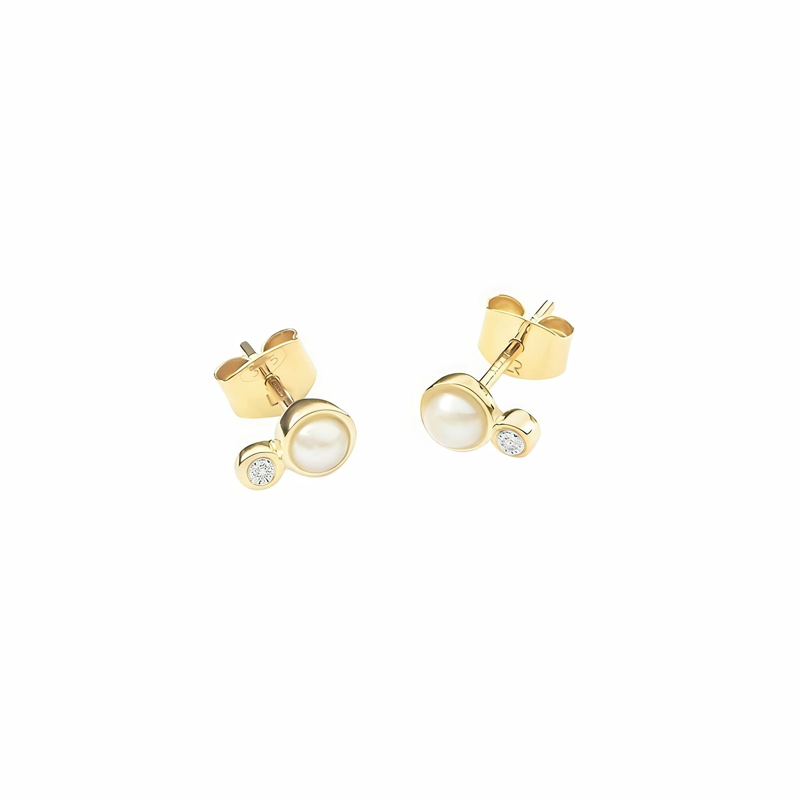 Picture of Luna Rae Solid 9k Gold Dara Studs