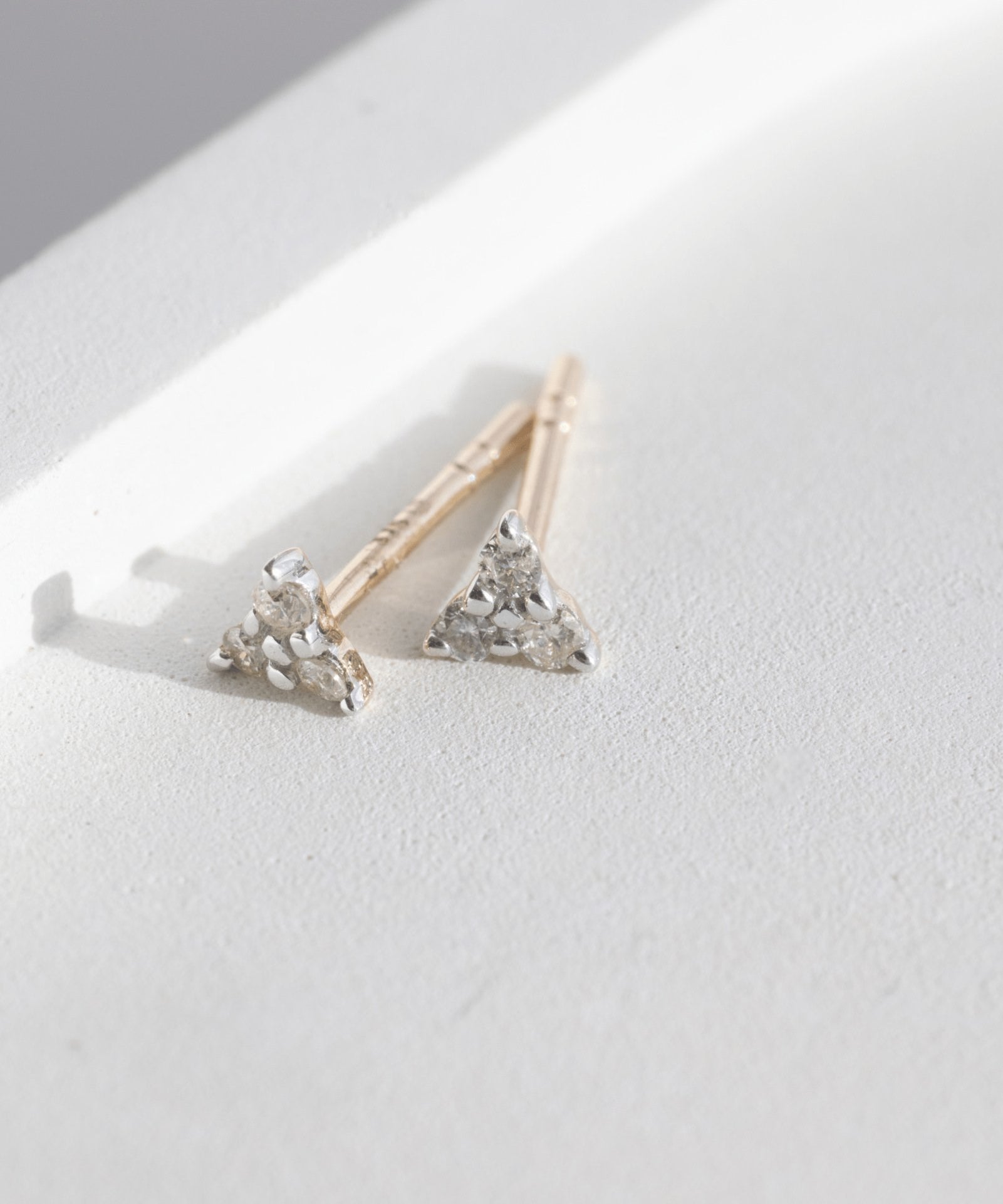 Picture of Luna Rae Solid 9k Gold Diamond Dancer Studs