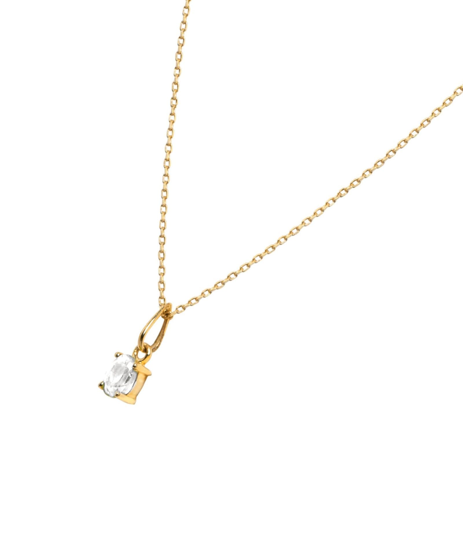 Picture of Luna Rae Solid 9k Gold Diamond Necklace