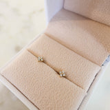 Diamond Petal Studs