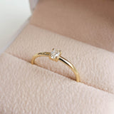 Yellow Gold Birthstone Ring
