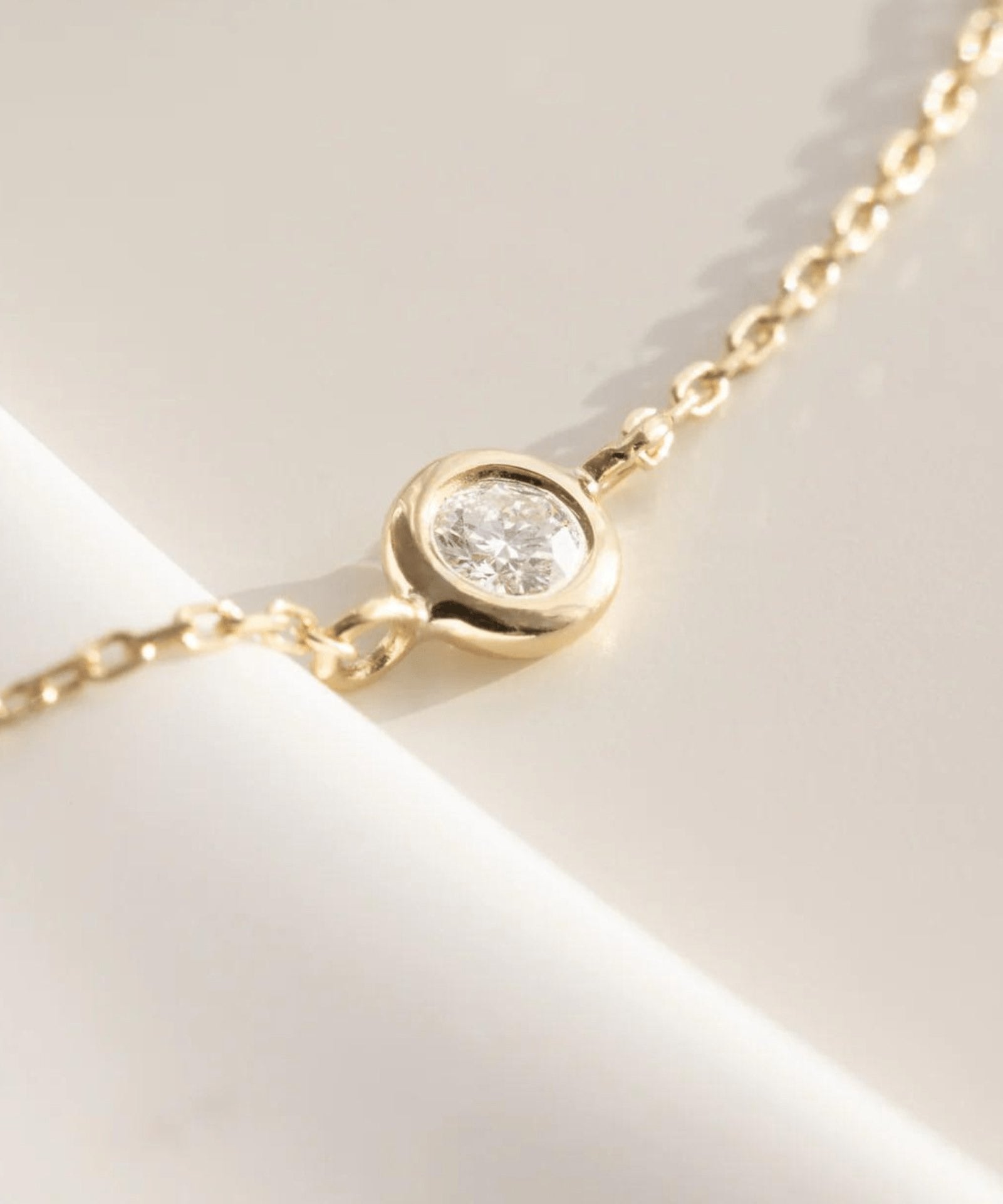Picture of Luna Rae Solid 9k Gold Diamond Sky Bracelet