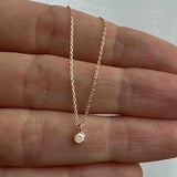 Picture of Luna Rae Solid 9k Gold Diamond Sky Necklace