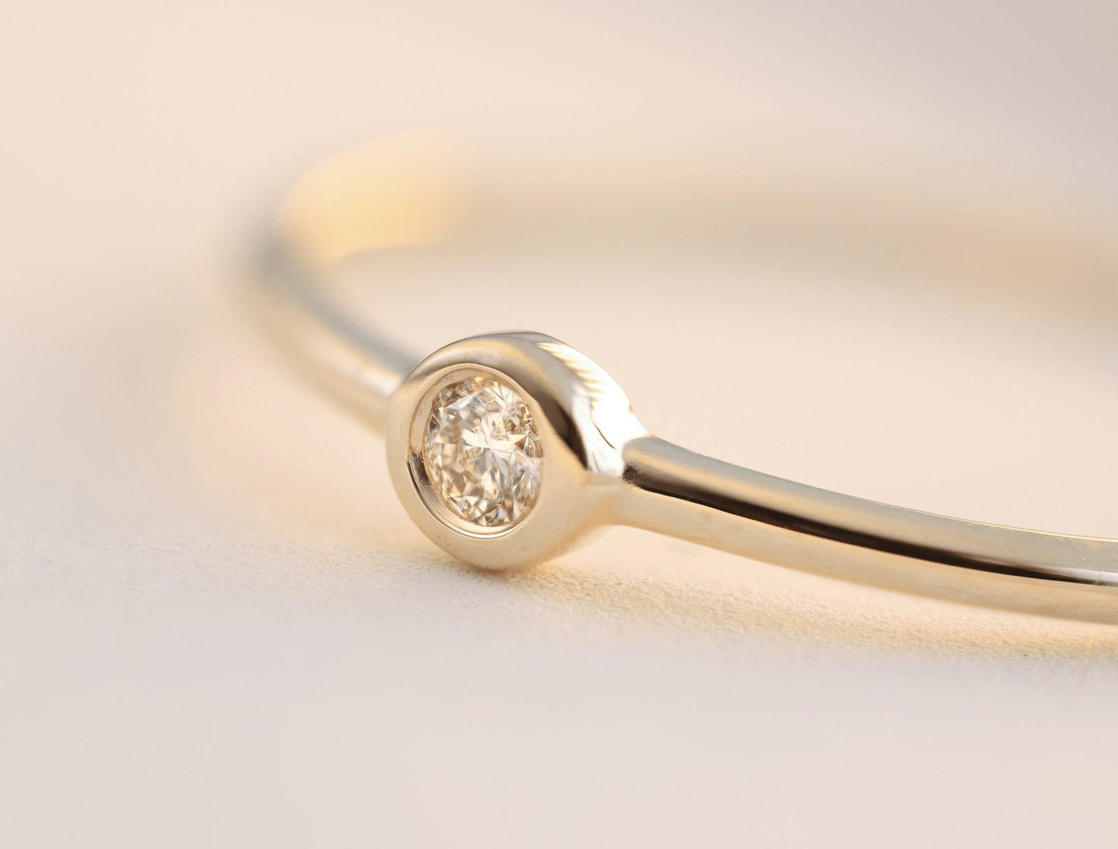 Picture of Luna Rae Solid 9k Gold Diamond Sky Ring