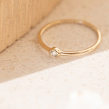 Picture of Luna Rae Solid 9k Gold Diamond Sky Ring