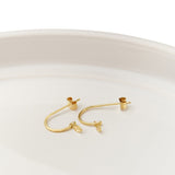 Picture of Luna Rae Solid 9k Gold Drops of Dawn Earrings