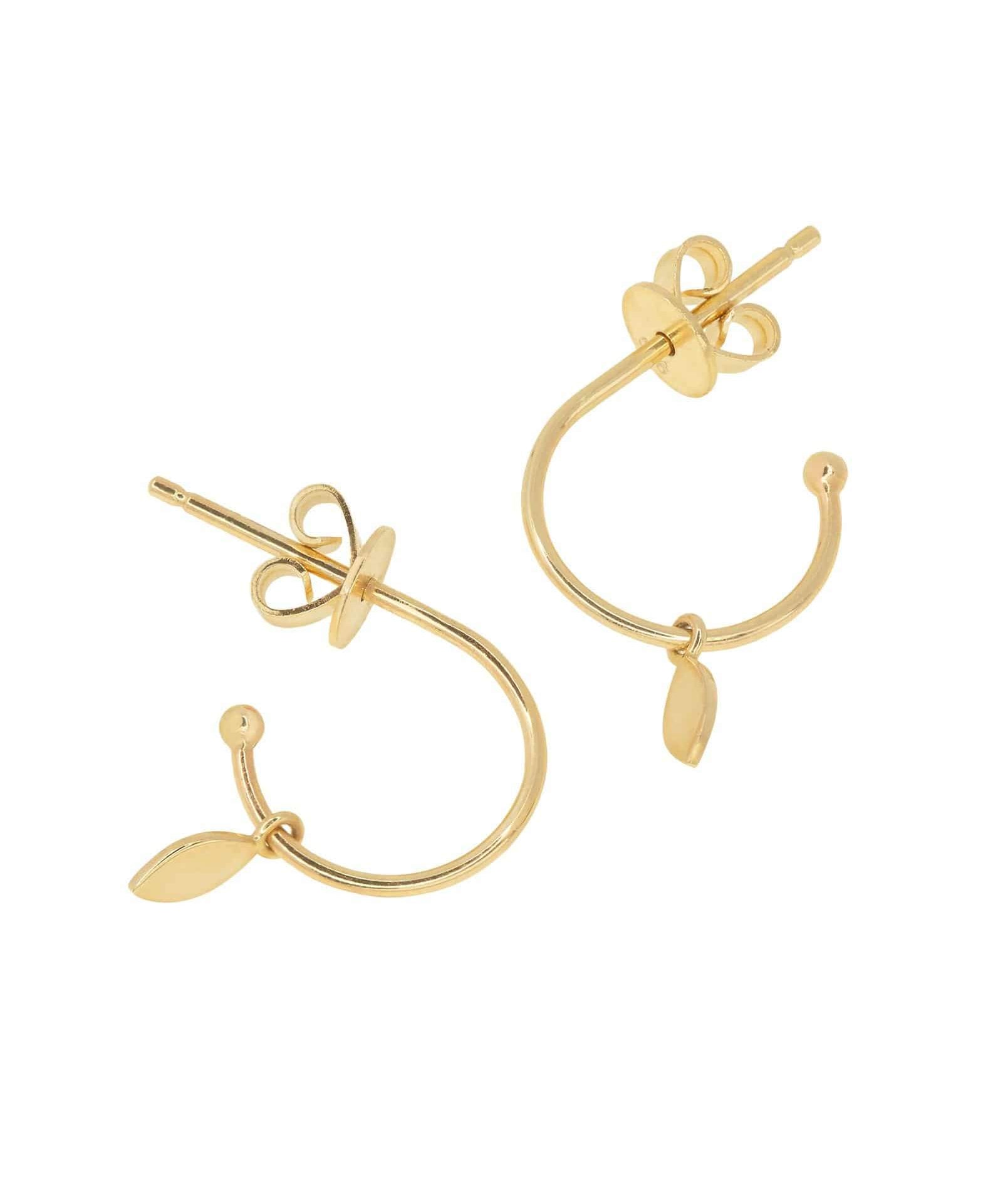 Picture of Luna Rae Solid 9k Gold Drops of Dawn Earrings