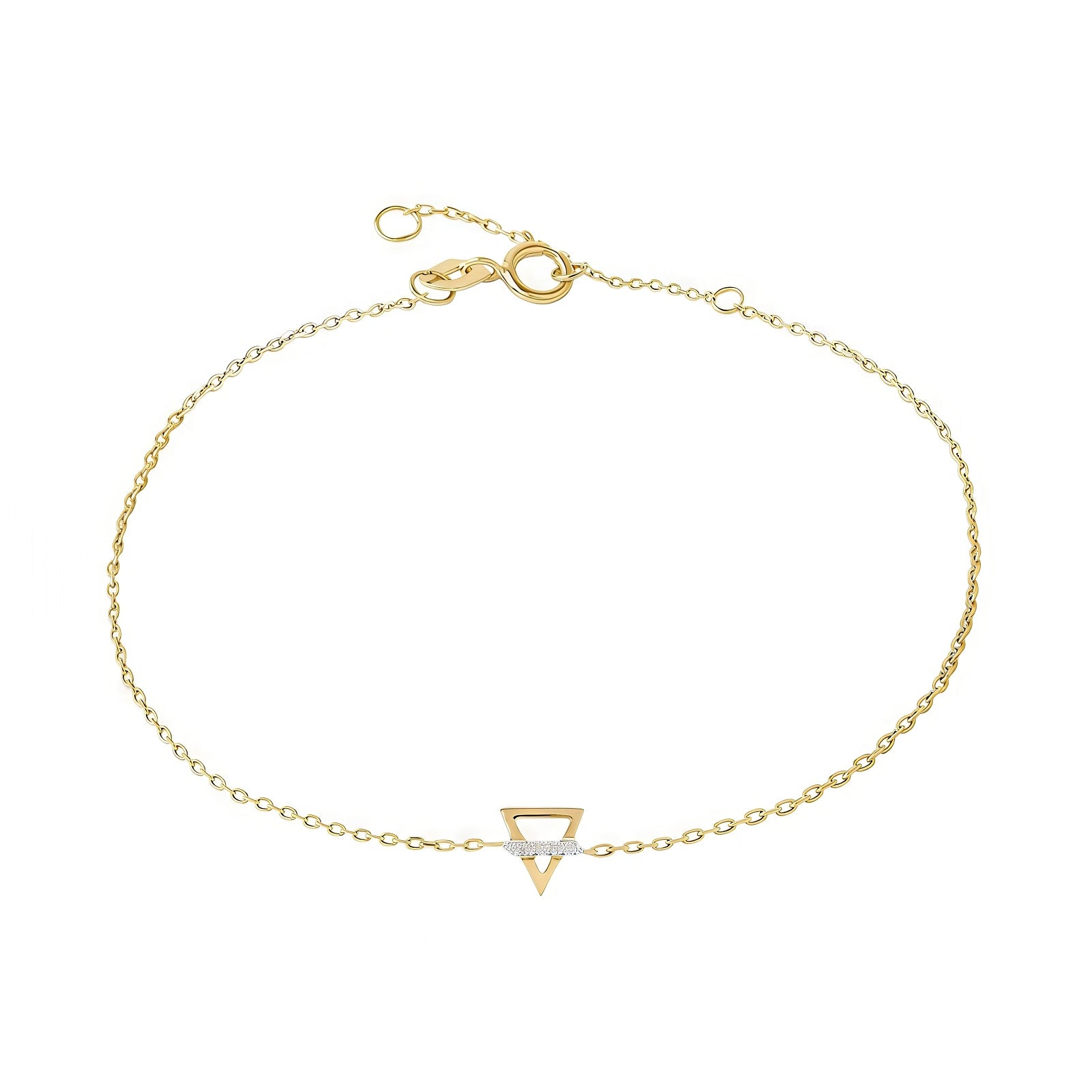 Picture of Luna Rae Solid 9k Gold Earth Element Bracelet