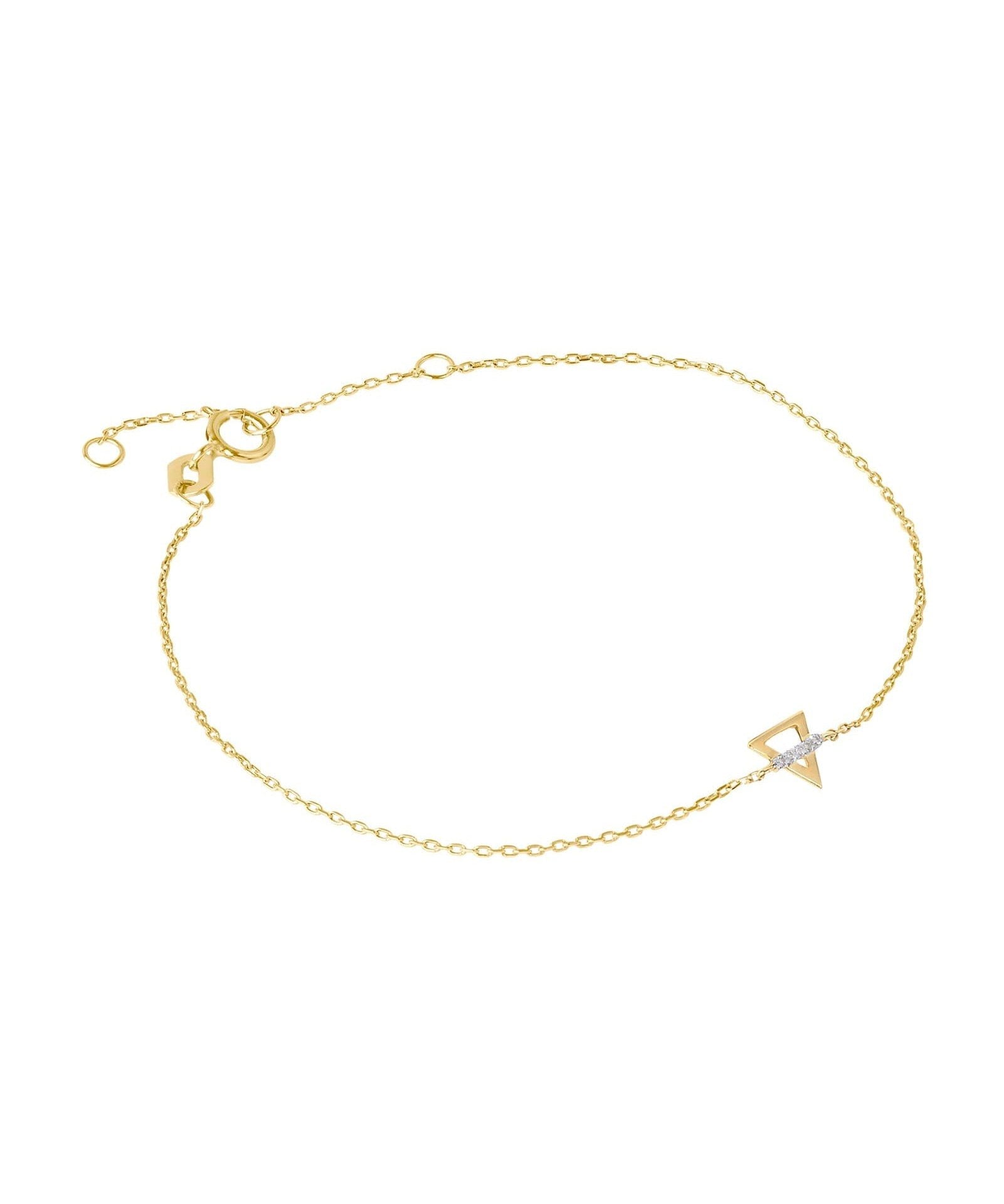 Picture of Luna Rae Solid 9k Gold Earth Element Bracelet