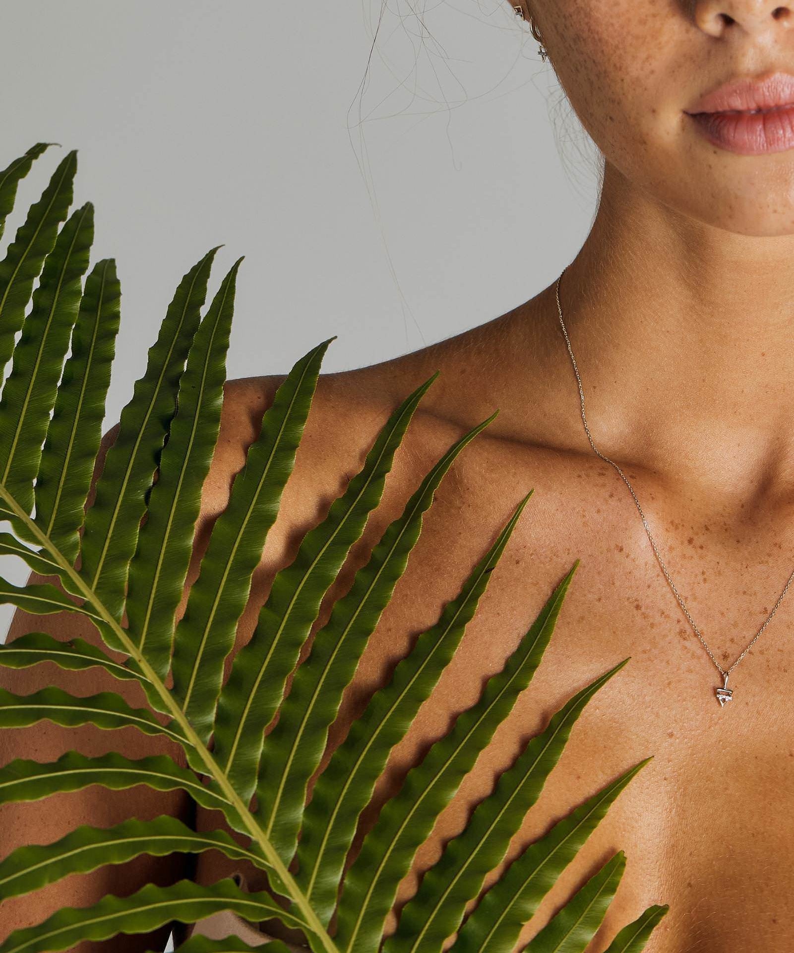 Picture of Luna Rae Solid 9k Gold Earth Element Necklace