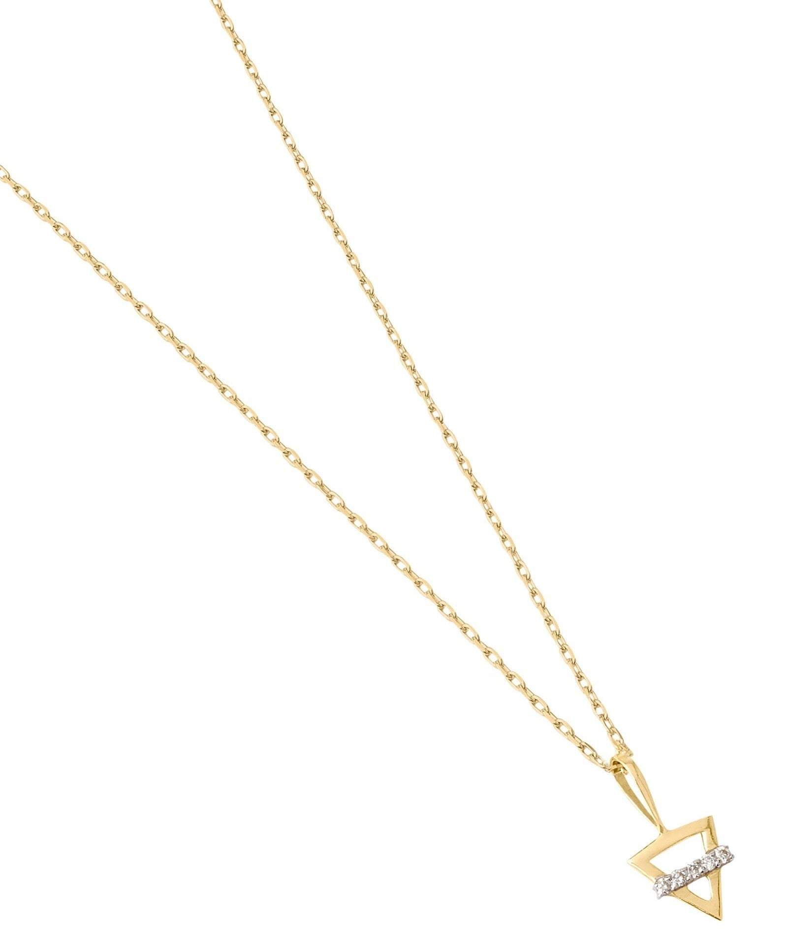 Picture of Luna Rae Solid 9k Gold Earth Element Necklace