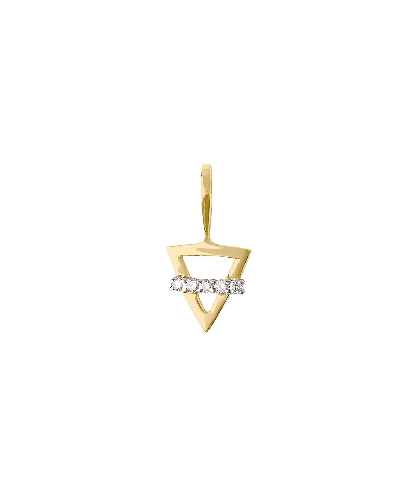 Picture of Luna Rae Solid 9k Gold Earth Element Necklace