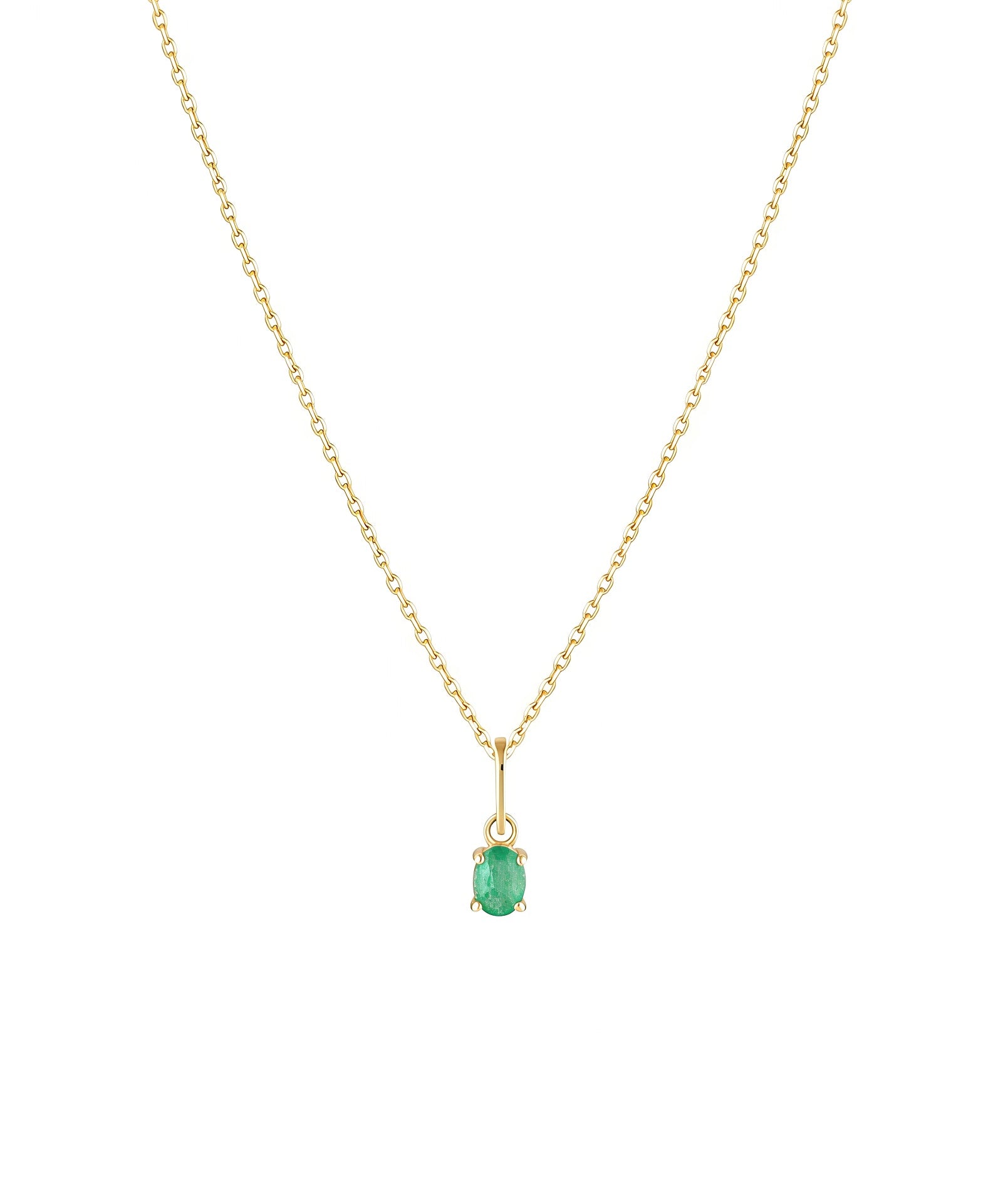 Picture of Luna Rae Emerald Necklace