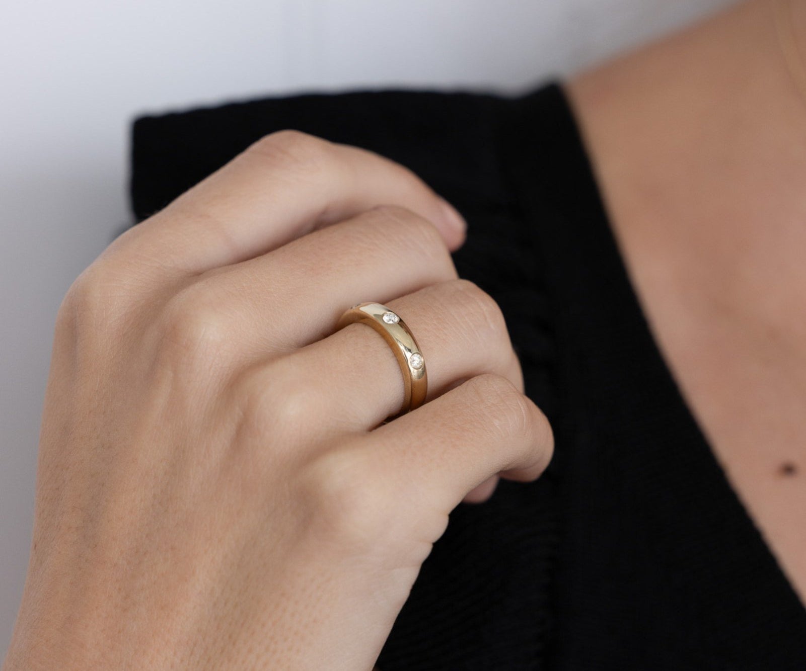 Picture of Luna Rae Solid 9k Gold Esme Ring