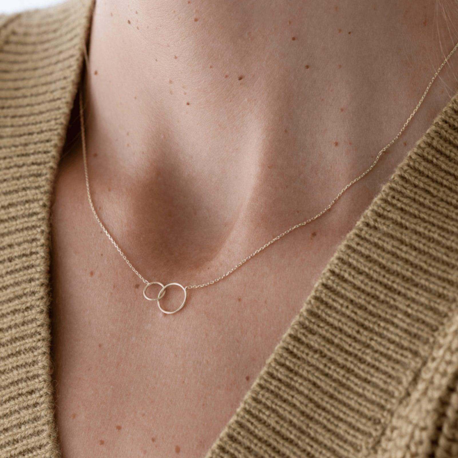 Picture of Luna Rae Solid 9k Gold Ever Mine Necklace