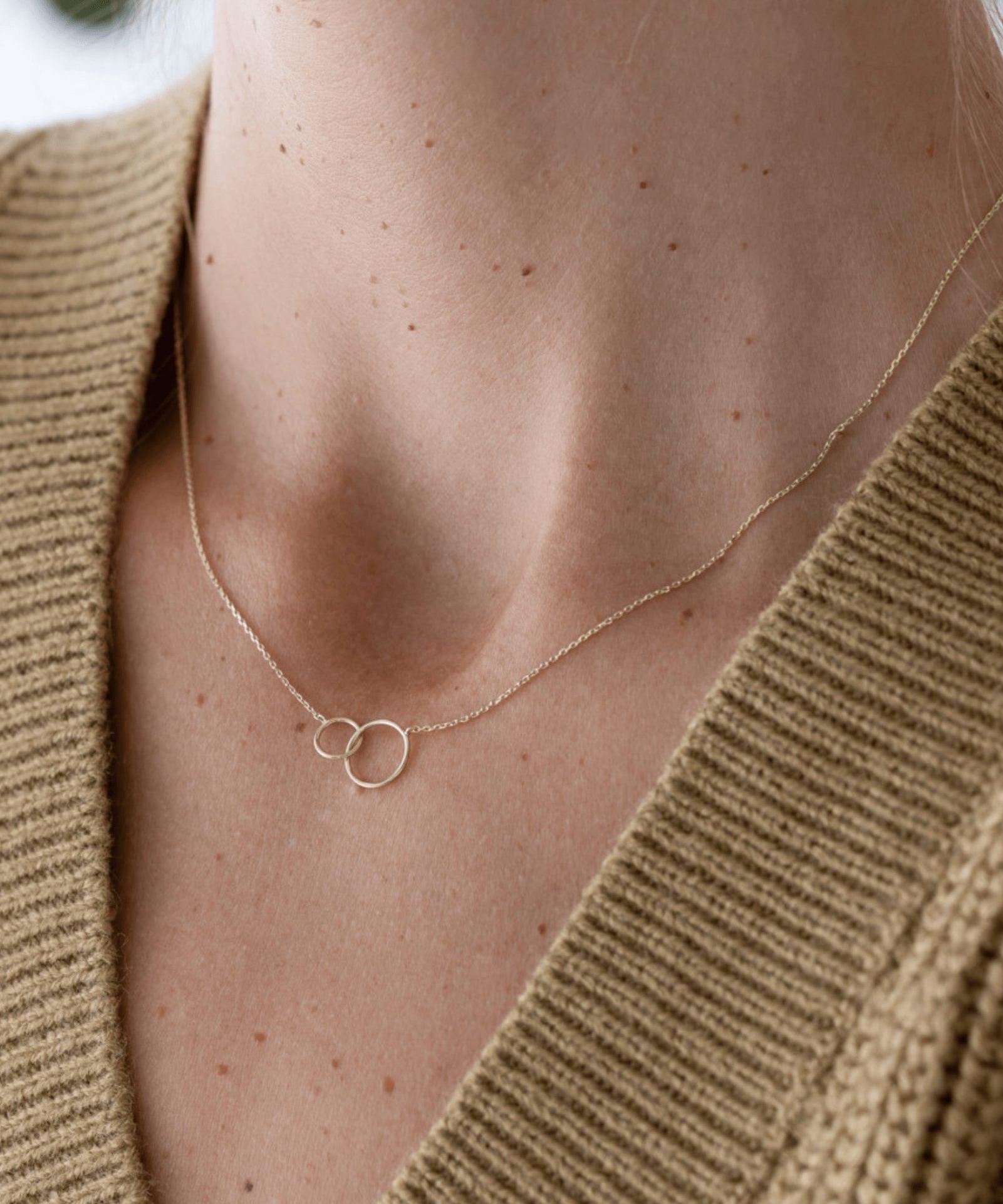 Picture of Luna Rae Solid 9k Gold Ever Mine Necklace