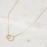 Picture of Luna Rae Solid 9k Gold Ever Mine Necklace