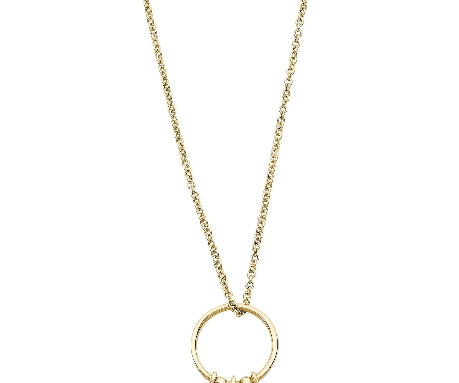 Picture of Luna Rae Solid 9k Gold Falling Stars Necklace