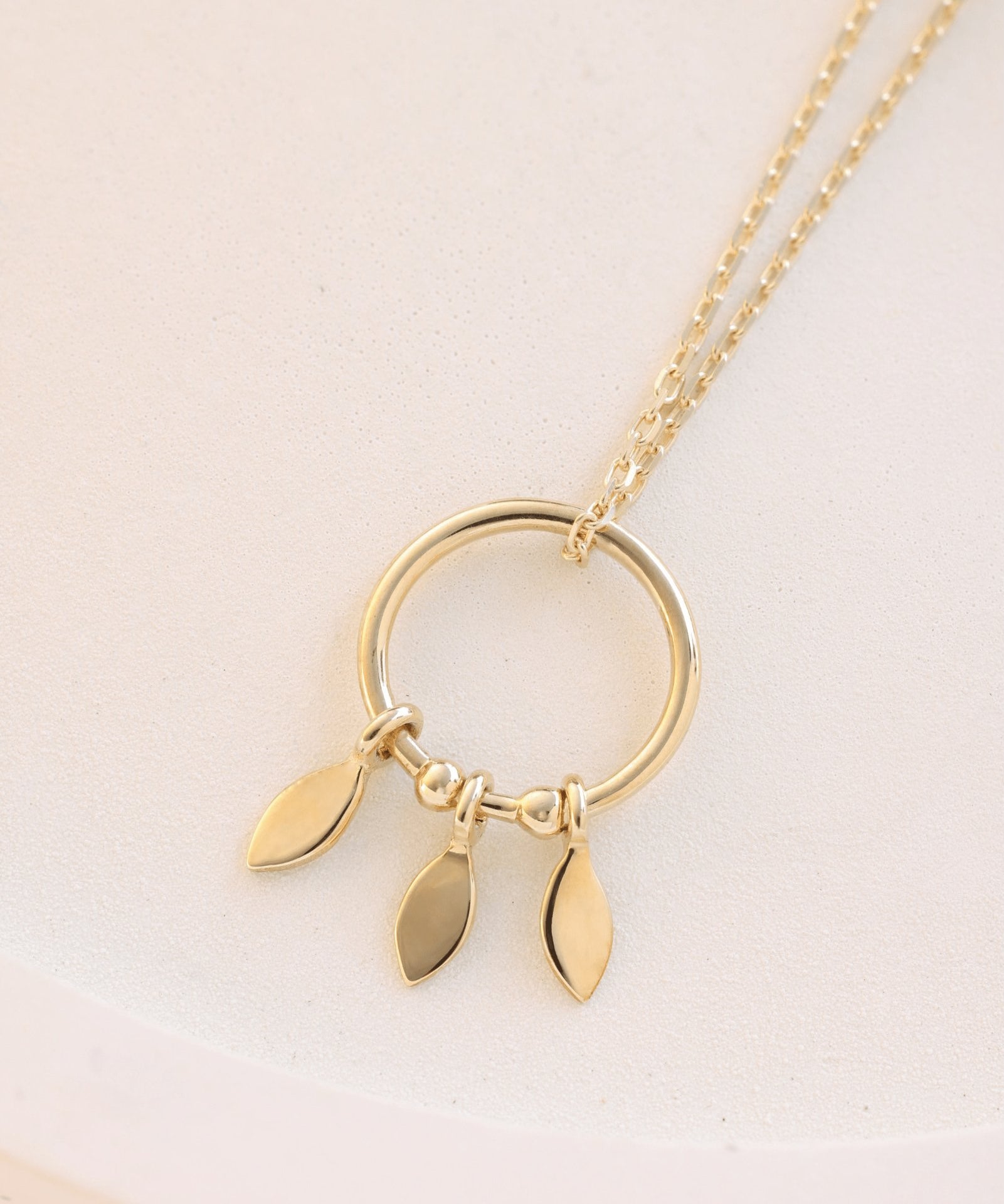 Picture of Luna Rae Solid 9k Gold Falling Stars Necklace