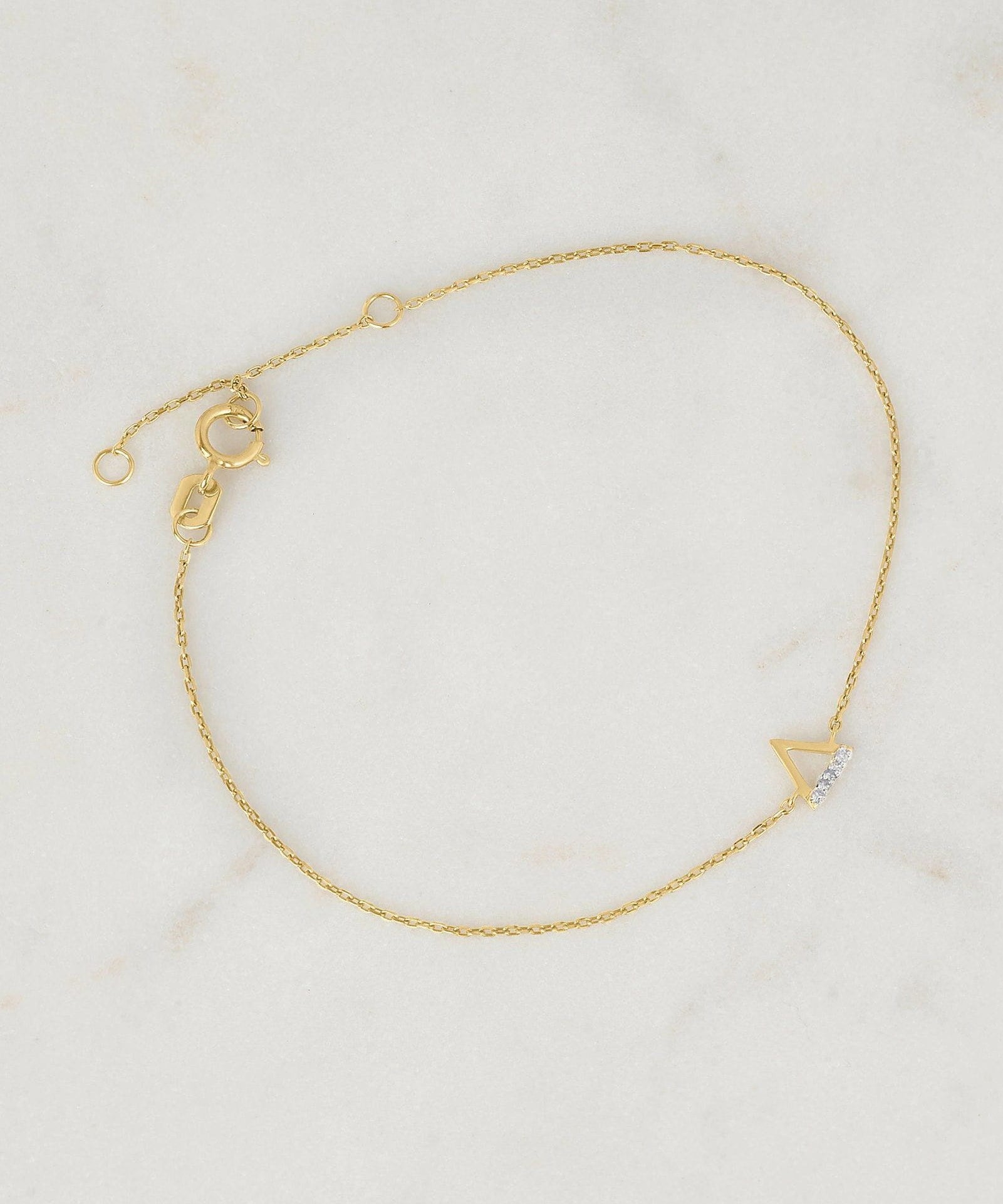 Picture of Luna Rae Solid 9k Gold Fire Element Bracelet