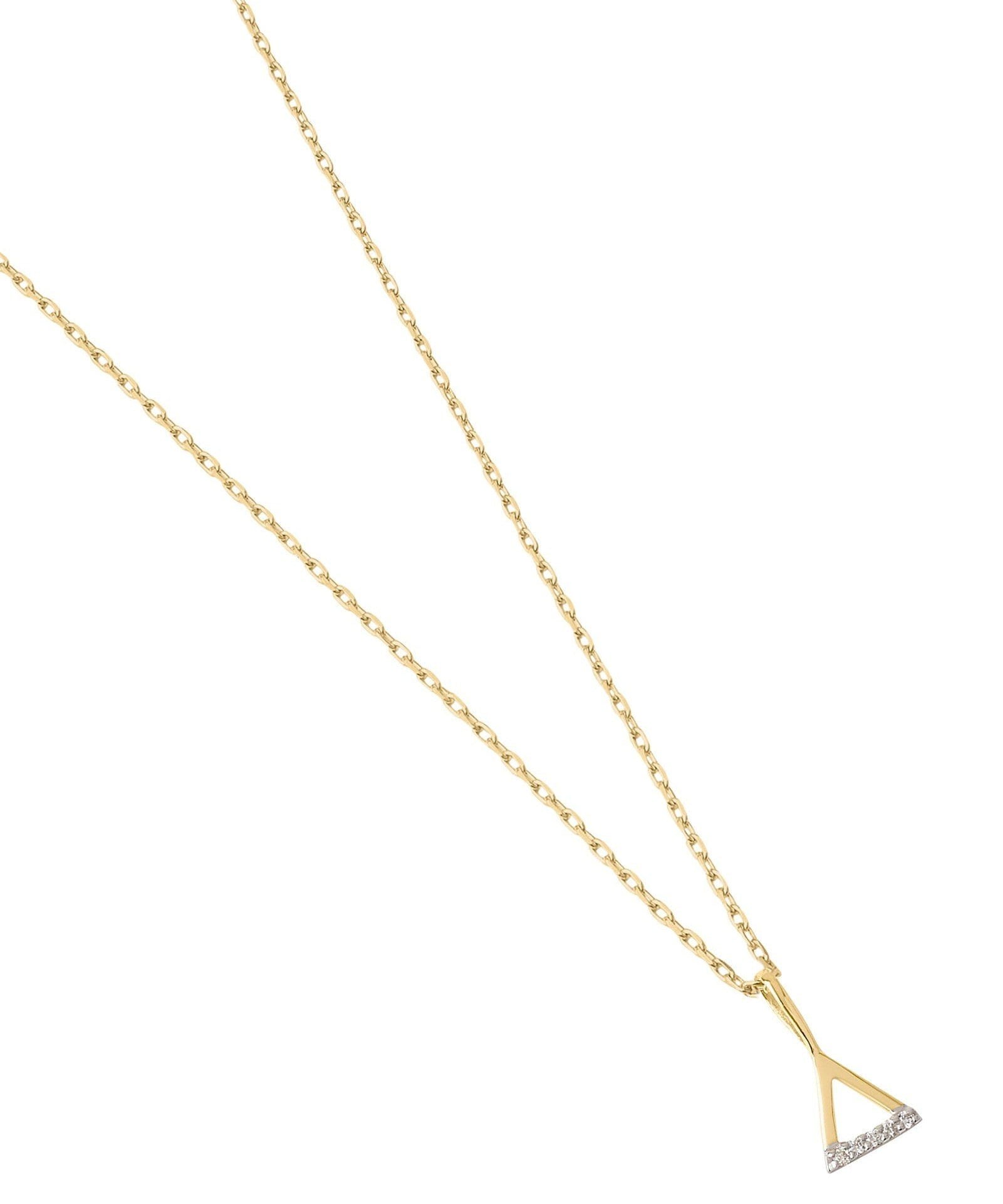 Picture of Luna Rae Solid 9k Gold Fire Element Necklace