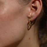 Gold Vermeil Amore Hoops