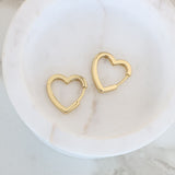 Gold Vermeil Amore Hoops