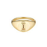 Gold Vermeil Citrine Pinky Ring