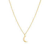 Gold Vermeil Classic Crescent Necklace