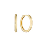 Gold Vermeil Classic Hoops Small