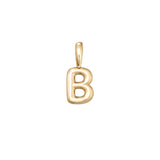 Gold Vermeil Bubble Letter Pendant