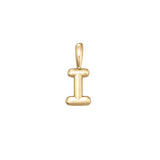 Gold Vermeil Bubble Letter Pendant