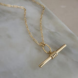 Gold Vermeil Paperclip Chain