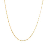 Gold Vermeil Paperclip Chain