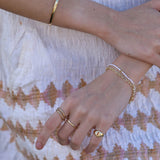 Gold Vermeil Petite Pearl Bracelet