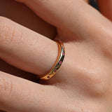 Gold Vermeil Pink Sapphire Ring