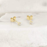 Picture of Luna Rae Solid 9k Gold Halley Studs