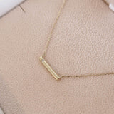 Imperfect Bar Diamond Necklace