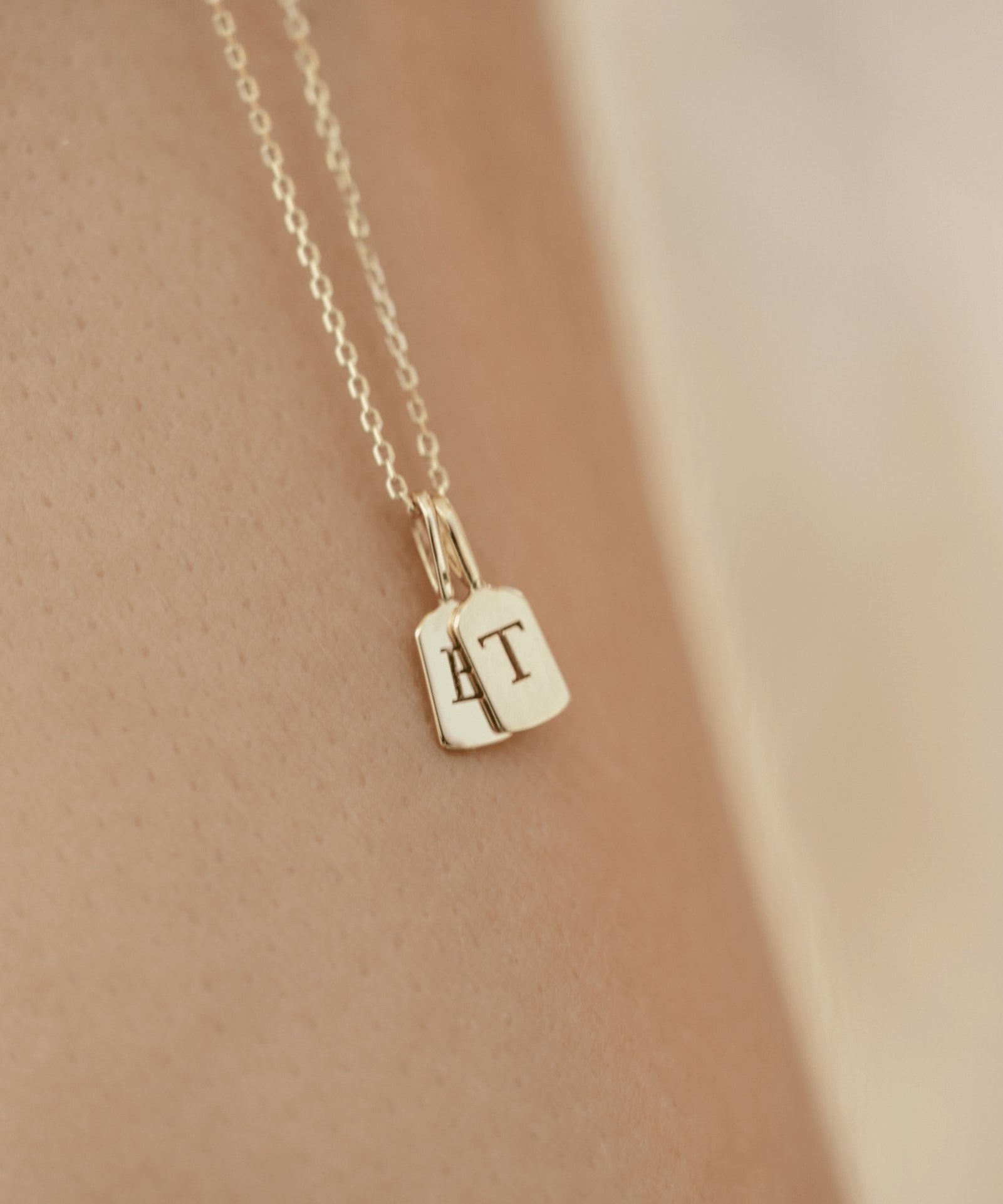 Picture of Luna Rae Yellow Gold Letter A