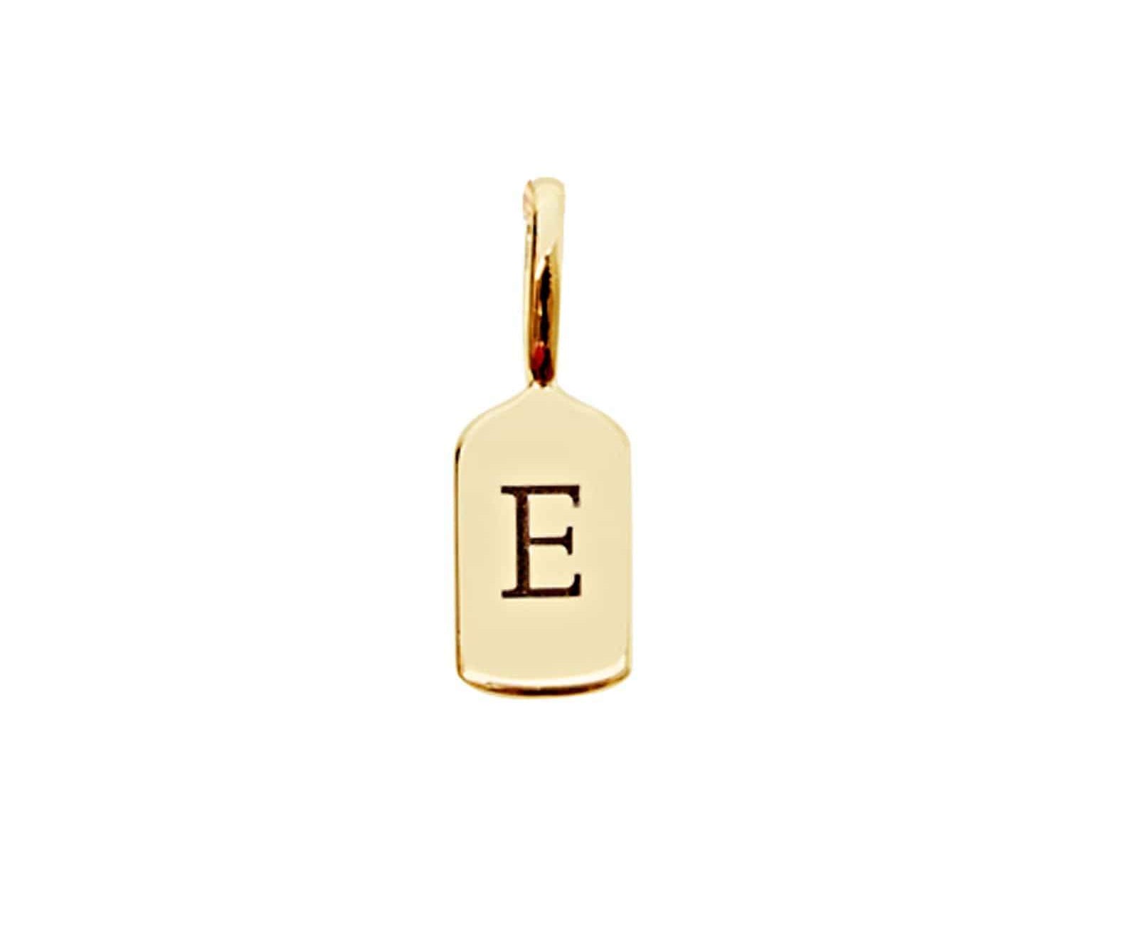 Picture of Luna Rae Solid 9k Gold Letter E