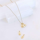 Picture of Luna Rae Yellow Gold Letter E