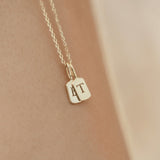 Picture of Luna Rae Yellow Gold Letter F